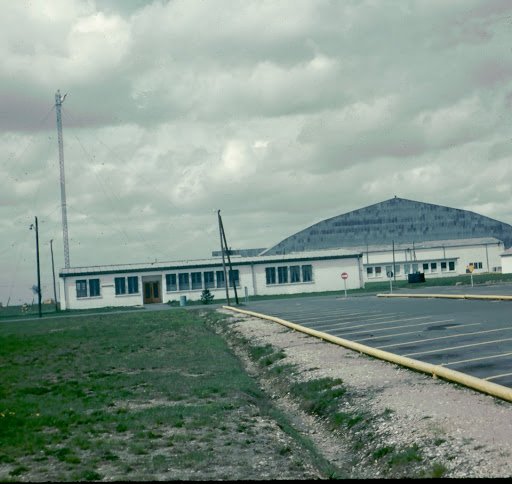 1963-April  Post office on Dreux Air Force Base,.jpg