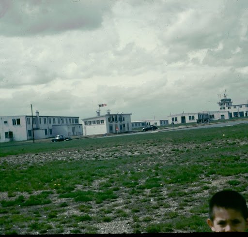 1963-April  grounds of Dreux Air Force Base, note the airport tower..jpg