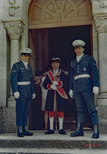 Boissy Maugis august 1965.jpg - Far left: Maroney 2nd Boissy Maugis Mayor 3rd: Bryan