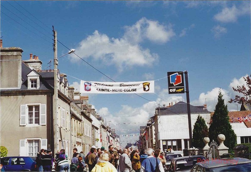 D day celebrations 1994 St Mere  copy 3.jpg - St Mere Eglise entry 1994