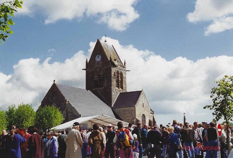 D day celebrations St mere Eglise chruch  copy 2.jpg - St Mere Eglise D-day