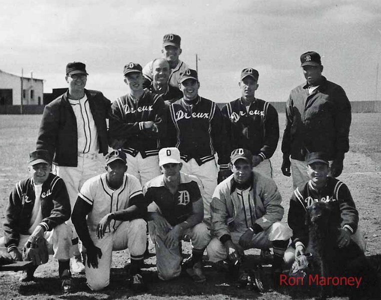 French Cantine, base closing celebration, 1967 copy 5y.jpg - Dreux Softball 64-66 on base