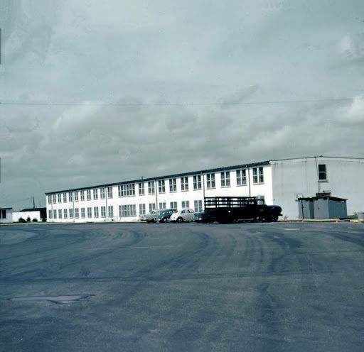 Apr 1963 BOQ on Dreux Air Force Base where we stayed several days before they were able to put us in a trailer.jpg