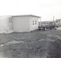 1963- May 5  a back view of our trailer home on Dreux AF base,