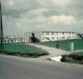 school grounds of the school on Dreux Air Force Base