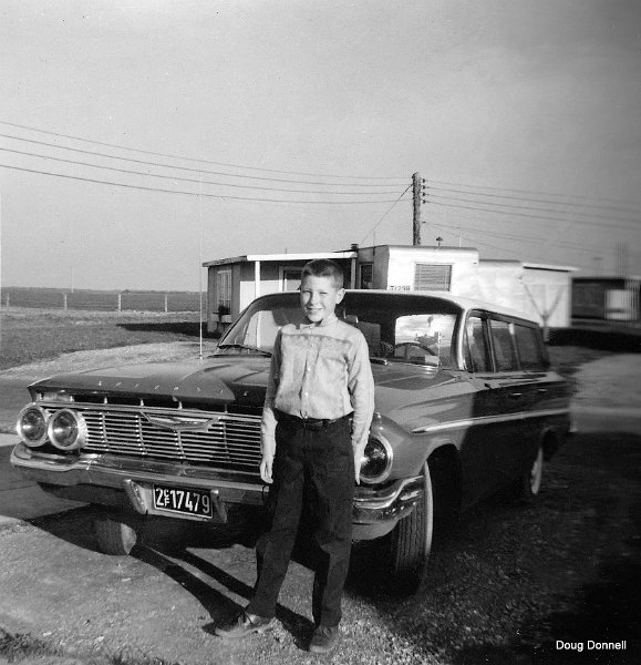 OurCar.jpg - Doug In Front of the Family Car