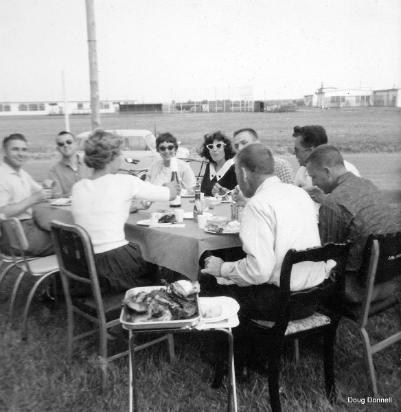 Party-cookout.jpg - Picnic/Party- High School In the Background