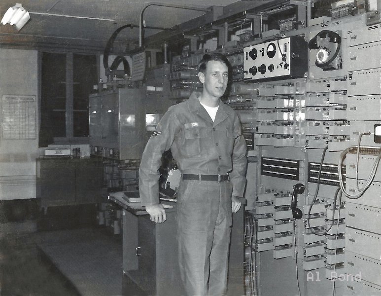 Al in Microwave Center at Dreux Air Base @ 1966.jpg