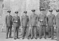 Left to right Jim Delaney-ssgt Kubiyz- sgt James-Tom Elliott-Fred Adams-John Henry-Bob Bolton