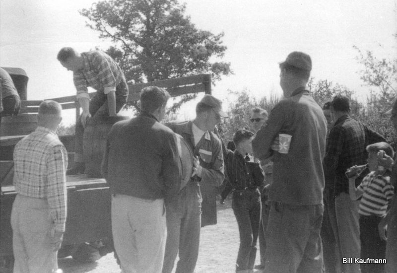 Unloading fresh beer flown in from Germany.jpg