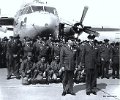 Last C-119 to leave Dreux  Group Picture  1961