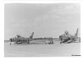 Two Royal Dutch F-84s at Dreux