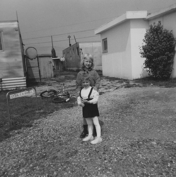 SusieFrontYardW.jpg - Susie in Front Yard