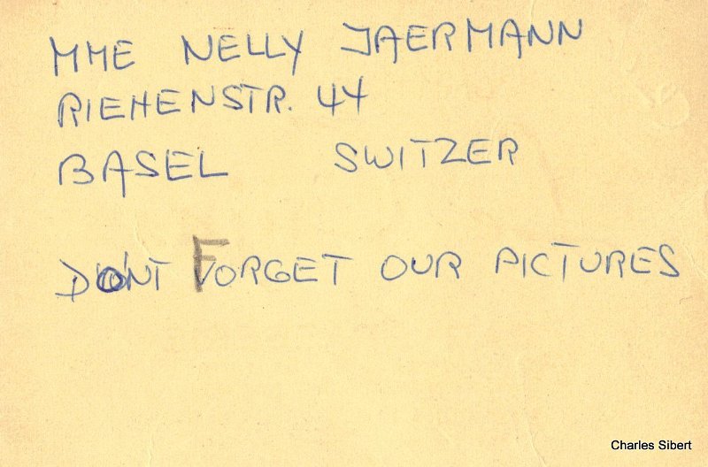 Back of Bar Card Nelly Yaermann says send me the photos April 1961-001.jpg