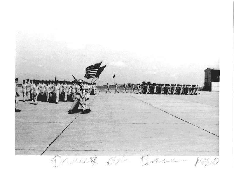 Dreux Air  Base 1960 parade for Gen LeMay.JPG