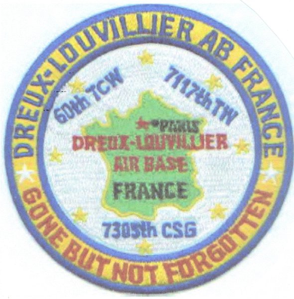 Dreux Air Base Patch .JPG