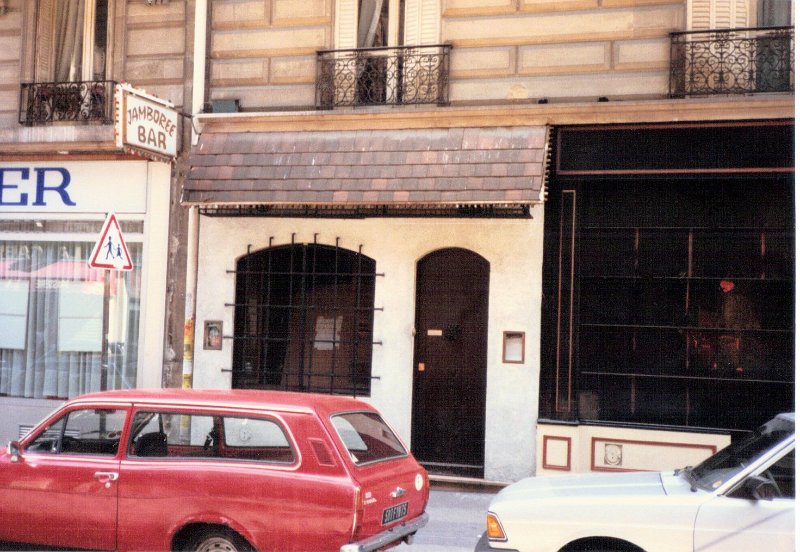 Jamboree Bar on Rue Littre Paris France 1987.JPG