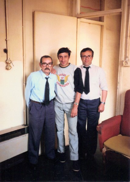 Raymond Boulguy Center Gate Keepers Each Side Aug 1987 Provost Building.JPG