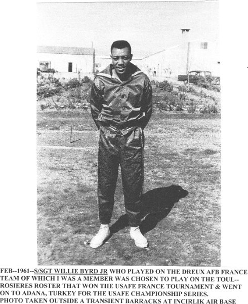 SSGT Willie Byrd Dreux Air Base 1961.JPG