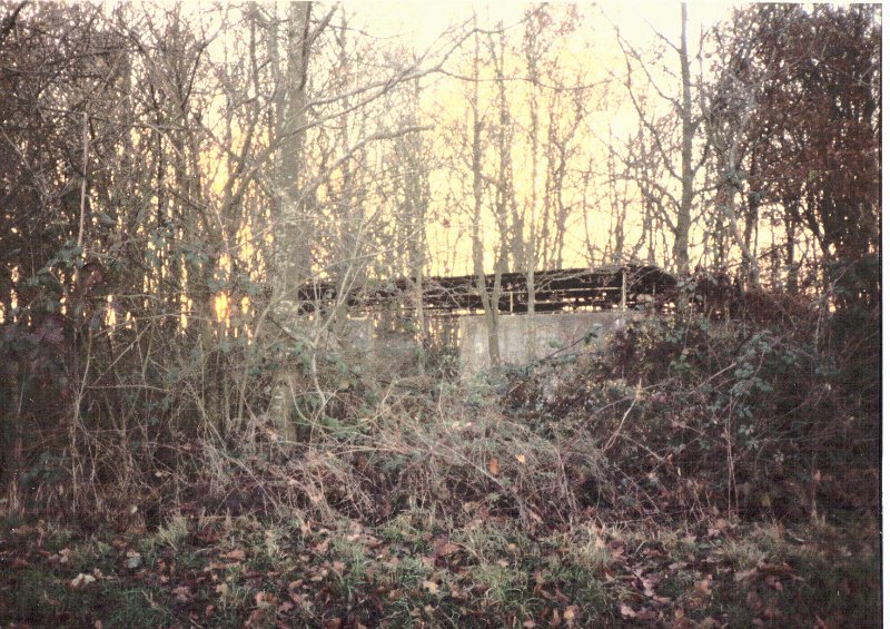 Waste Water Treatment Plant Leaving Main Gate on Right Aug 1987.JPG