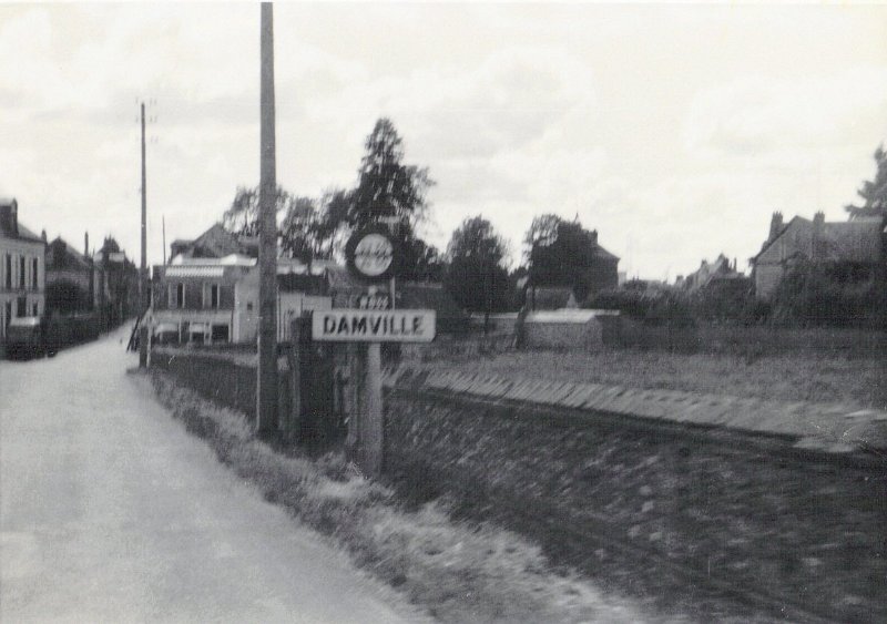 Where is Damville France 1960 .JPG