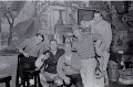 A2C Sibert 2nd From Left in Paris Bar 31 Mar 61 