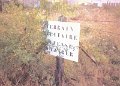 Dreux AB Perimeter fence South of 24 runway end Aug 1987