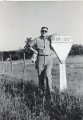 Just Outside Dreux AB A2C Sibert at Road Sign 1960 