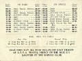 Paris Train Schedule 1960