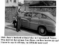 Susie's husband Chateauneuf France 1960