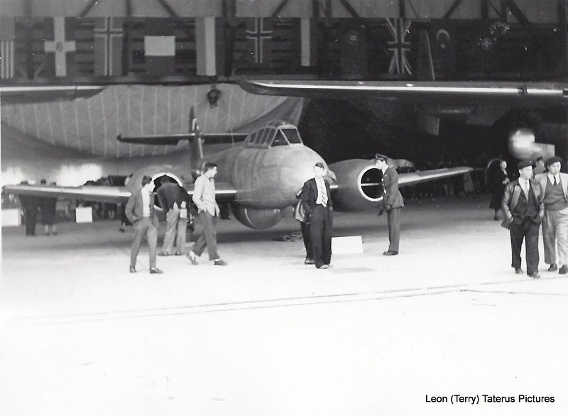 image6.jpg - French Air Force (British built) Gloster Meteor. One of two Jets that were active in WWII. The other was the Me262. 