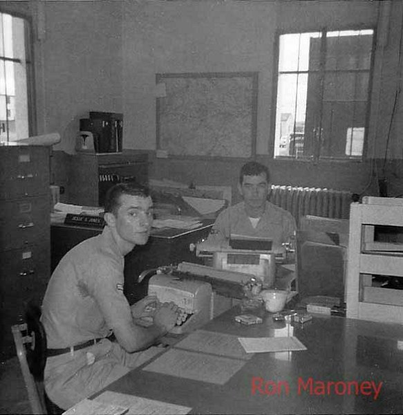 Dreux Air Base Sign 1965 copy 9.jpg - AP ops Mike RIchards and Ronald Maroney