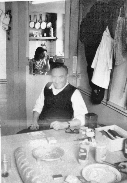 Susies Husband at Her Bar in Chateauneuf 1960 .JPG