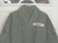 A2C Sibert's fatigue shirt still starched and pressed as when picked up at Dreux AB laundry March 1961