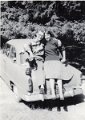 Airman from Dreux AB with Arlette near Chateauneuf 1960 